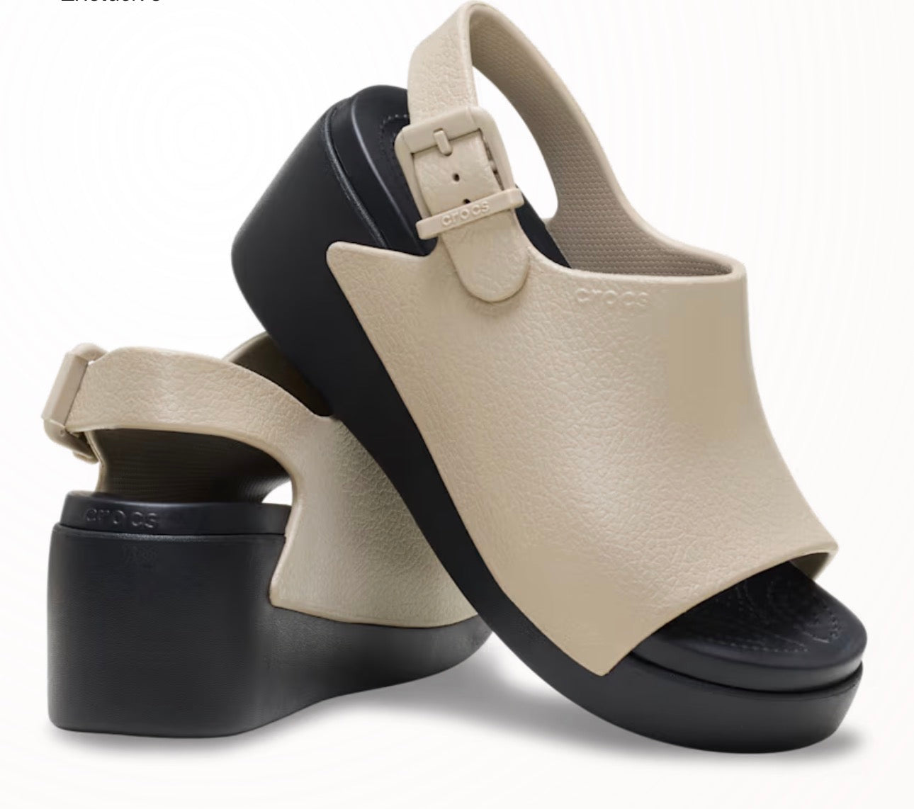 Crocs Style Women’s Platform Sandals