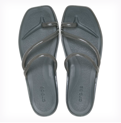 Crocs Women's Miami Toe Loop Jelly Sandals